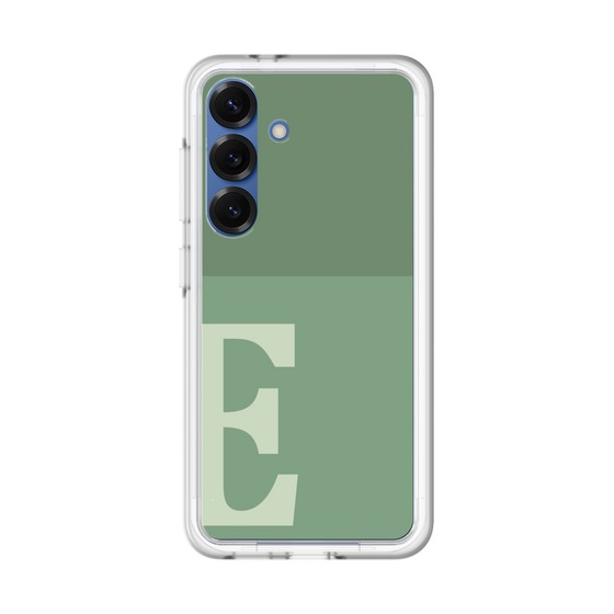 スリムプロテクションプレミアムケース［ オリジナル - initial two tone - E green ］