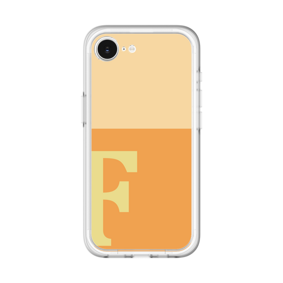 スリムプロテクションプレミアムケース［ オリジナル - initial two tone - F orange ］