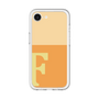 スリムプロテクションプレミアムケース［ オリジナル - initial two tone - F orange ］