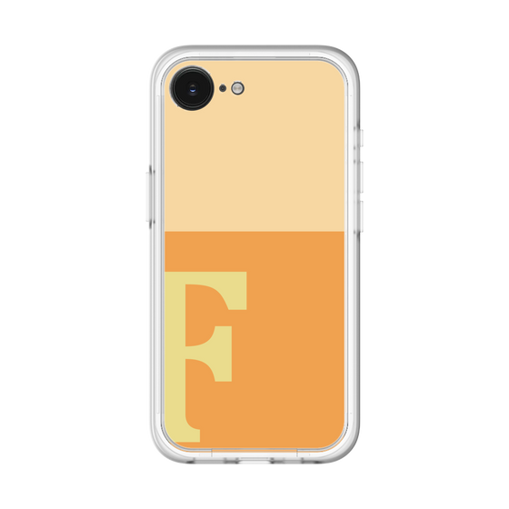 スリムプロテクションプレミアムケース［ オリジナル - initial two tone - F orange ］