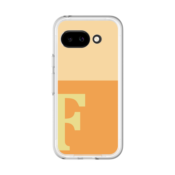 スリムプロテクションプレミアムケース［ オリジナル - initial two tone - F orange ］