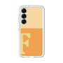 スリムプロテクションプレミアムケース［ オリジナル - initial two tone - F orange ］