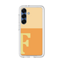 スリムプロテクションプレミアムケース［ オリジナル - initial two tone - F orange ］