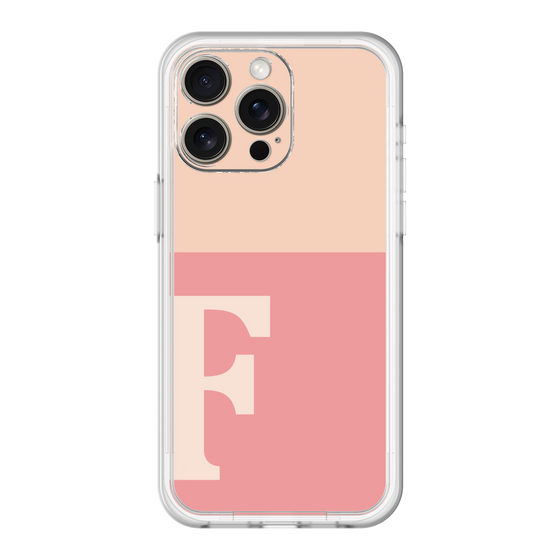 スリムプロテクションプレミアムケース［ オリジナル - initial two tone - F pink ］