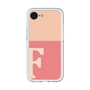 スリムプロテクションプレミアムケース［ オリジナル - initial two tone - F pink ］