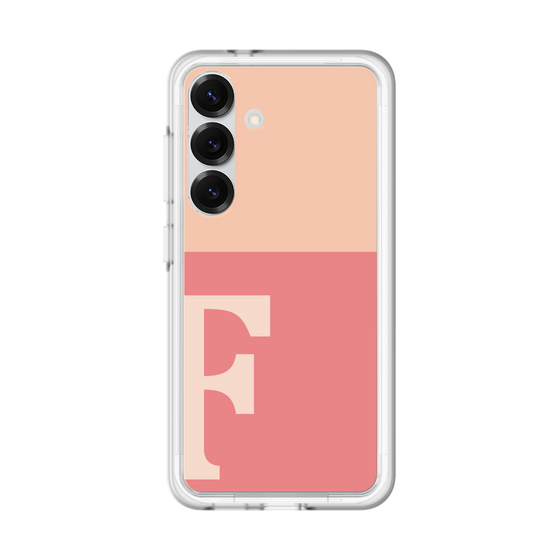 スリムプロテクションプレミアムケース［ オリジナル - initial two tone - F pink ］