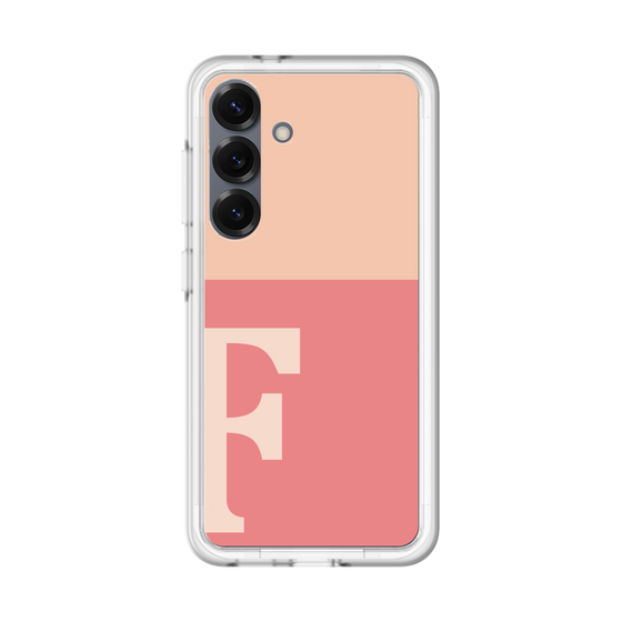 スリムプロテクションプレミアムケース［ オリジナル - initial two tone - F pink ］