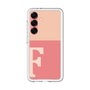 スリムプロテクションプレミアムケース［ オリジナル - initial two tone - F pink ］