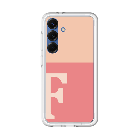 スリムプロテクションプレミアムケース［ オリジナル - initial two tone - F pink ］