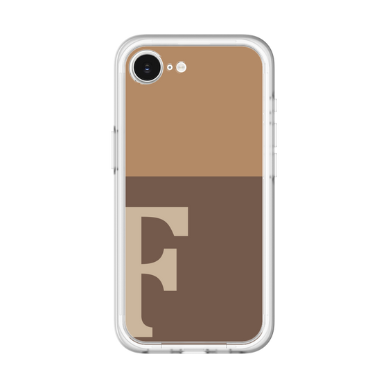 スリムプロテクションプレミアムケース［ オリジナル - initial two tone - F brown ］