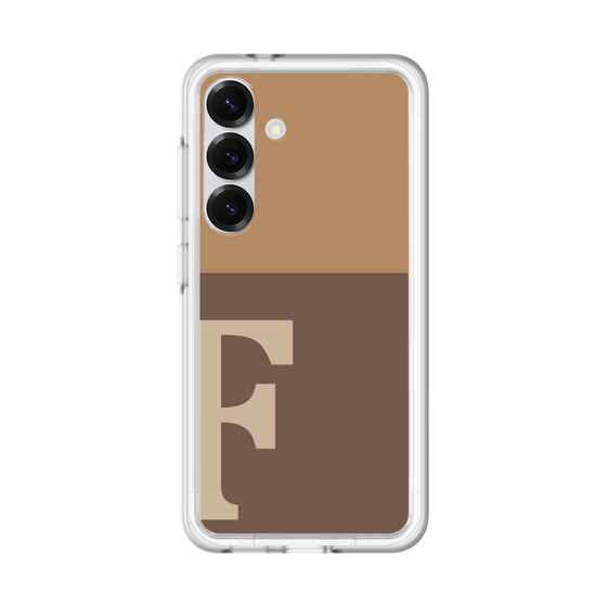 スリムプロテクションプレミアムケース［ オリジナル - initial two tone - F brown ］