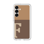 スリムプロテクションプレミアムケース［ オリジナル - initial two tone - F brown ］