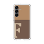 スリムプロテクションプレミアムケース［ オリジナル - initial two tone - F brown ］