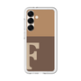 スリムプロテクションプレミアムケース［ オリジナル - initial two tone - F brown ］