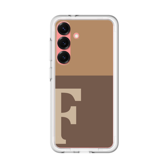 スリムプロテクションプレミアムケース［ オリジナル - initial two tone - F brown ］