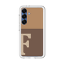 スリムプロテクションプレミアムケース［ オリジナル - initial two tone - F brown ］