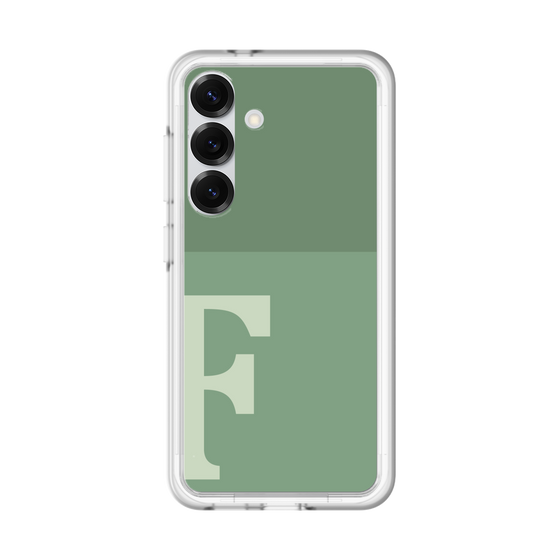 スリムプロテクションプレミアムケース［ オリジナル - initial two tone - F green ］