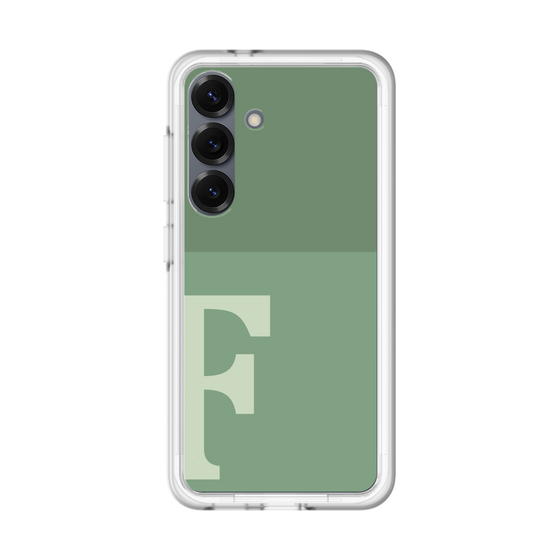 スリムプロテクションプレミアムケース［ オリジナル - initial two tone - F green ］