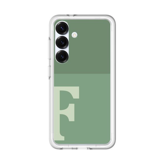 スリムプロテクションプレミアムケース［ オリジナル - initial two tone - F green ］