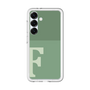 スリムプロテクションプレミアムケース［ オリジナル - initial two tone - F green ］