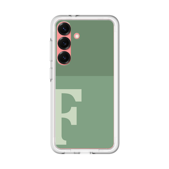 スリムプロテクションプレミアムケース［ オリジナル - initial two tone - F green ］