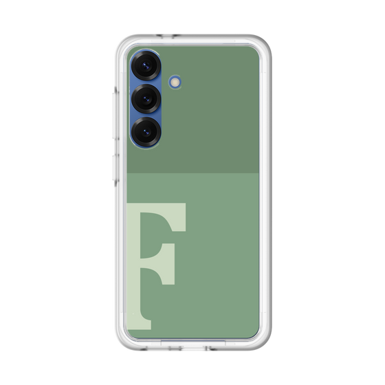 スリムプロテクションプレミアムケース［ オリジナル - initial two tone - F green ］
