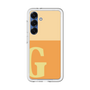スリムプロテクションプレミアムケース［ オリジナル - initial two tone - G orange ］