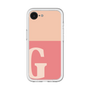 スリムプロテクションプレミアムケース［ オリジナル - initial two tone - G pink ］