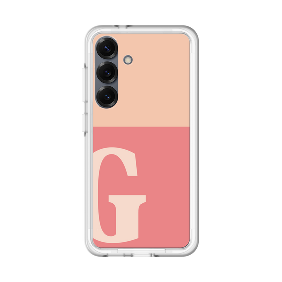 スリムプロテクションプレミアムケース［ オリジナル - initial two tone - G pink ］