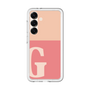 スリムプロテクションプレミアムケース［ オリジナル - initial two tone - G pink ］