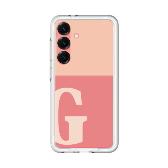 スリムプロテクションプレミアムケース［ オリジナル - initial two tone - G pink ］