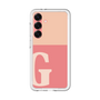 スリムプロテクションプレミアムケース［ オリジナル - initial two tone - G pink ］
