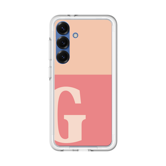 スリムプロテクションプレミアムケース［ オリジナル - initial two tone - G pink ］