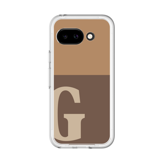 スリムプロテクションプレミアムケース［ オリジナル - initial two tone - G brown ］