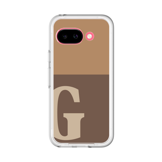 スリムプロテクションプレミアムケース［ オリジナル - initial two tone - G brown ］