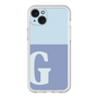 スリムプロテクションプレミアムケース［ オリジナル - initial two tone - G blue ］