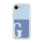 スリムプロテクションプレミアムケース［ オリジナル - initial two tone - G blue ］