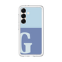 スリムプロテクションプレミアムケース［ オリジナル - initial two tone - G blue ］