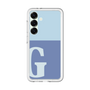 スリムプロテクションプレミアムケース［ オリジナル - initial two tone - G blue ］