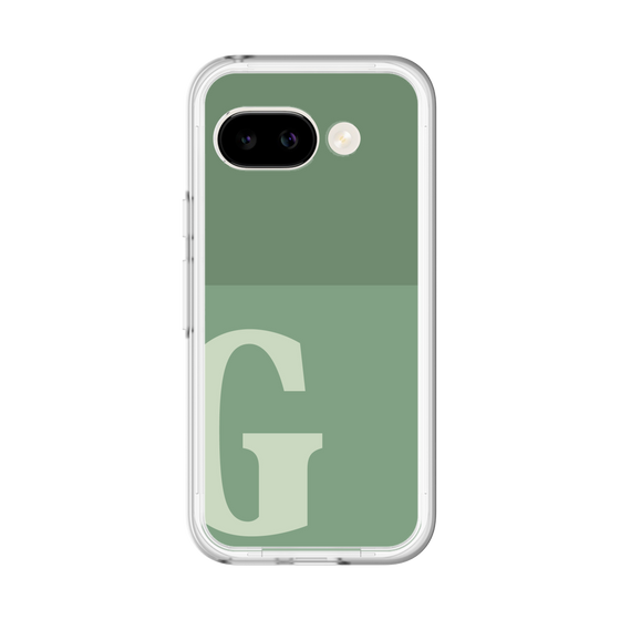 スリムプロテクションプレミアムケース［ オリジナル - initial two tone - G green ］