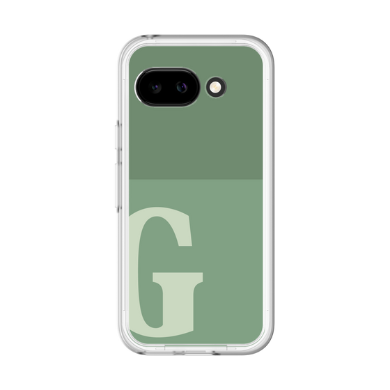 スリムプロテクションプレミアムケース［ オリジナル - initial two tone - G green ］