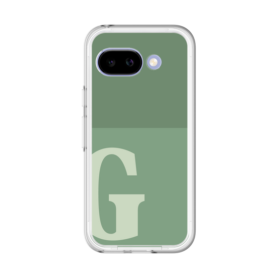 スリムプロテクションプレミアムケース［ オリジナル - initial two tone - G green ］