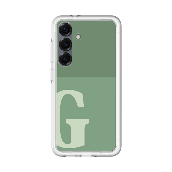 スリムプロテクションプレミアムケース［ オリジナル - initial two tone - G green ］