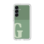 スリムプロテクションプレミアムケース［ オリジナル - initial two tone - G green ］