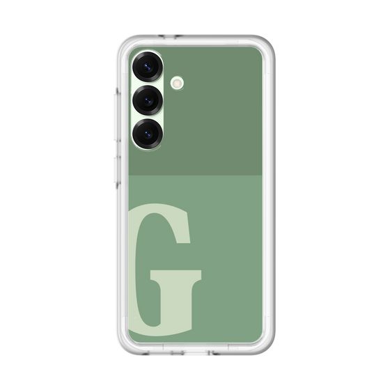 スリムプロテクションプレミアムケース［ オリジナル - initial two tone - G green ］