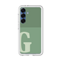 スリムプロテクションプレミアムケース［ オリジナル - initial two tone - G green ］
