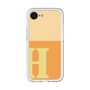 スリムプロテクションプレミアムケース［ オリジナル - initial two tone - H orange ］