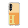 スリムプロテクションプレミアムケース［ オリジナル - initial two tone - H orange ］