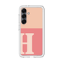 スリムプロテクションプレミアムケース［ オリジナル - initial two tone - H pink ］