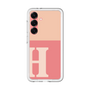 スリムプロテクションプレミアムケース［ オリジナル - initial two tone - H pink ］